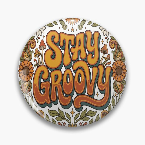 Item preview, Camiseta Stay Groovy - Estilo Retro 70s y Psicodélico Floral designed and sold by Tamarout.