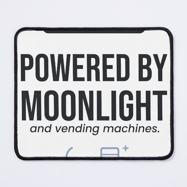 Item preview, Night Shift Powered by Moonlight and Vending Machines Gift designed and sold by QuietColumn.