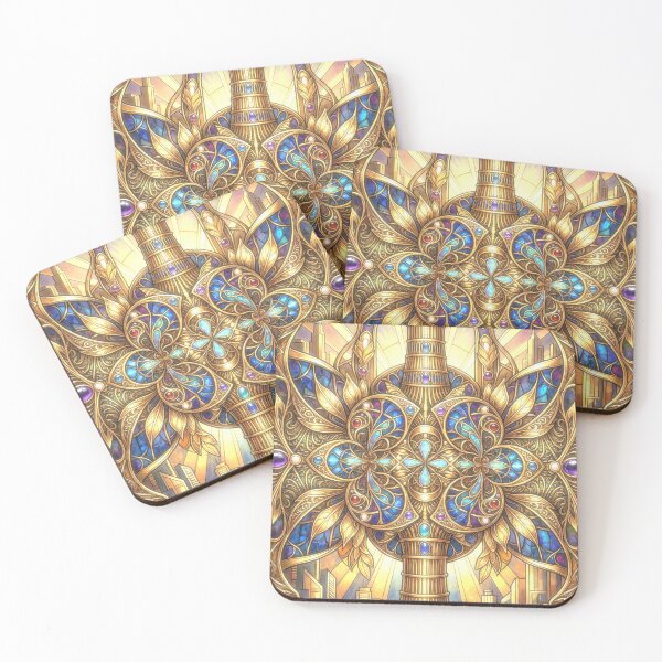 Artikelvorschau, Luminous Metallic Fractal Construction entworfen und verkauft von Frackxion.