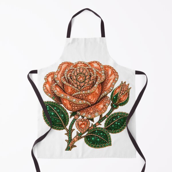 Item preview, CRYSTAL PEACH ROSE JEWEL designed and sold by wordspixies.
