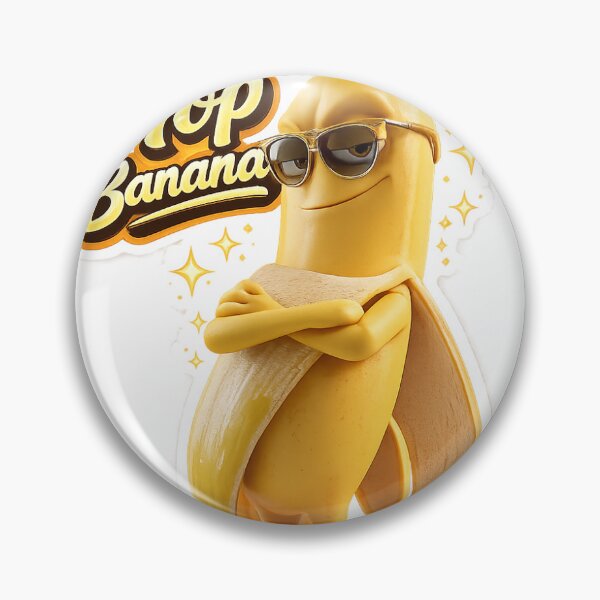 Item preview, Cool Banana Sticker – Be Banana Believe in Yourself designed and sold by gerito1991bs.