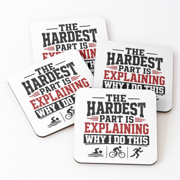Item preview, Funny Triathlon Design, Triathlete Gift, Swim Bike Run Sticker, Funny Endurance Athlete Magnet, Race Day Gift designed and sold by colorleafz.