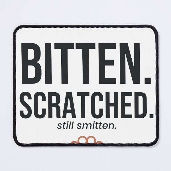 Item preview, Vet Tech Bitten Scratched Still Smitten Funny Vet Tech Gift designed and sold by QuietColumn.