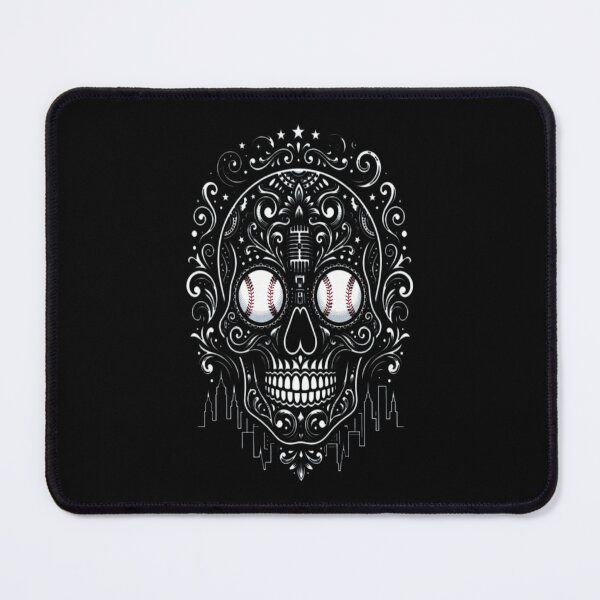 Item preview, Los Angeles Baseball Sugar Skull designed and sold by yeatsheggej.