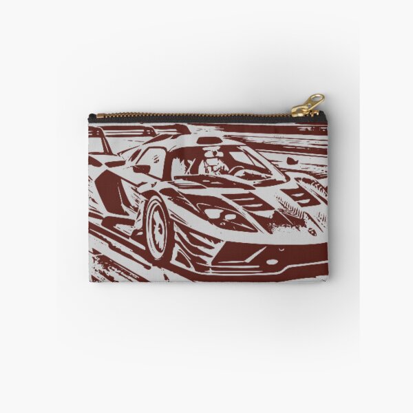 Item preview, Brown Monochrome Supercar Racing Motion Line Art designed and sold by Nexus Space.