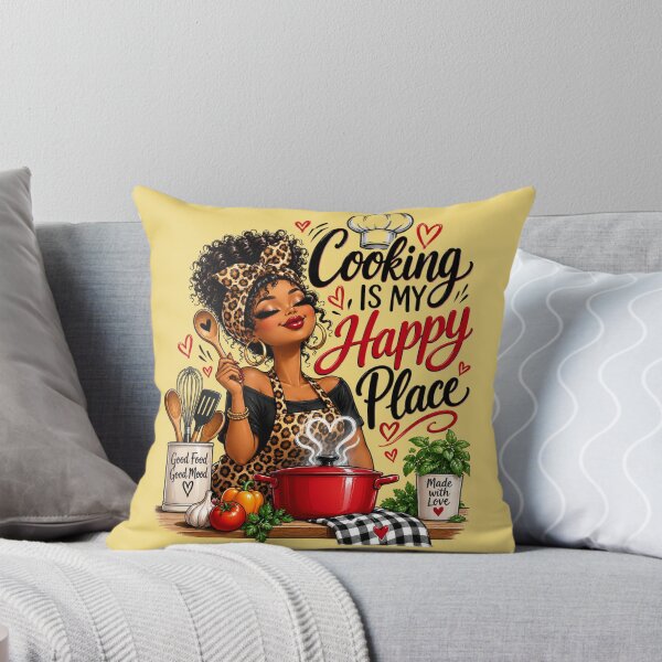 Item preview, Cooking Is My Happy Place - Made with Love - Good Food Good Mood designed and sold by Her2Harmony.