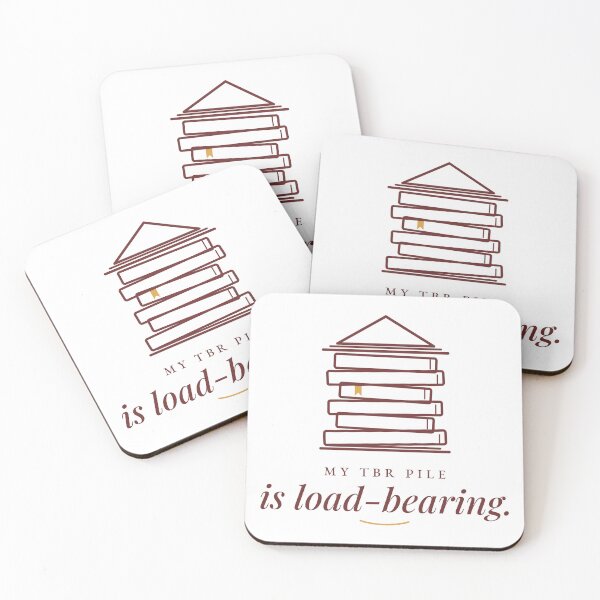 Item preview, My TBR Pile Is Load-Bearing Funny Book Lover Design designed and sold by QuietColumn.
