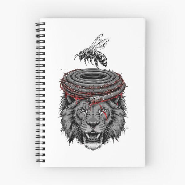 Item preview, Bee, Barbed Crown, Lion Tee v1 designed and sold by DarylWelsh2024.