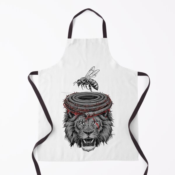 Item preview, Bee, Barbed Crown, Lion Tee v1 designed and sold by DarylWelsh2024.
