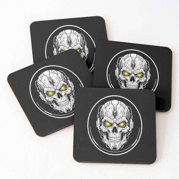 Item preview, Battletech Atlas Skull designed and sold by yeatsheggej.