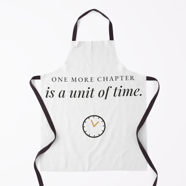 Item preview, One More Chapter Is a Unit of Time Bookish Clock Design designed and sold by QuietColumn.