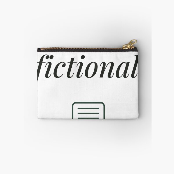 Item preview, Fluent in Fictional Book Lover Typography designed and sold by QuietColumn.
