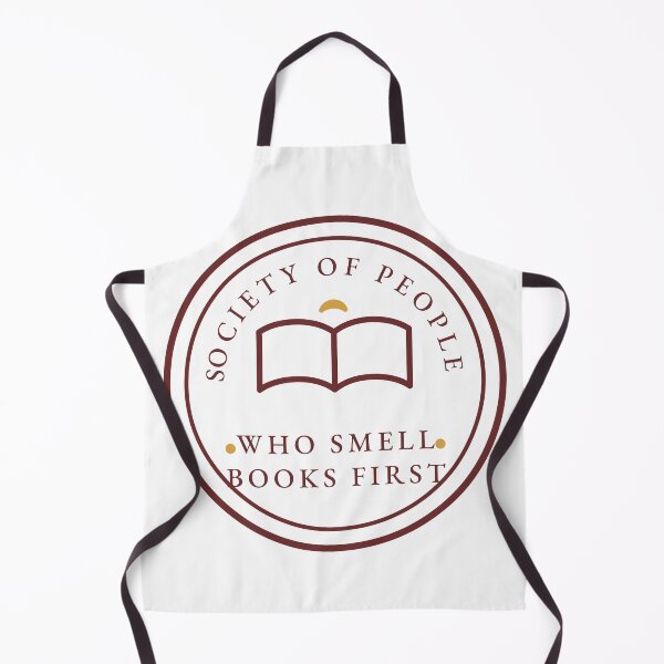 Item preview, Society of People Who Smell Books First Book Crest Badge designed and sold by QuietColumn.