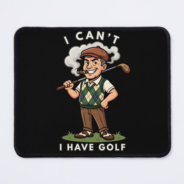 Item preview, I Can't I Have Golf Funny Golfing Husband Vintage Golfer Father's Day Gifts designed and sold by LeSoniPapaPrint.