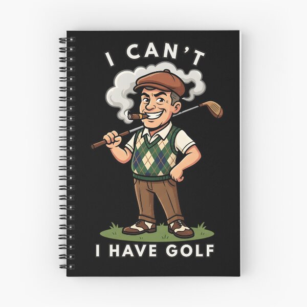 Item preview, I Can't  I Have Golf Funny Golfing Husband Vintage Golfer Father's Day Gifts designed and sold by LeSoniPapaPrint.