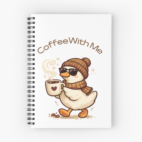 Item preview, Cozy Duck with Coffee designed and sold by FatmaAhmed90.
