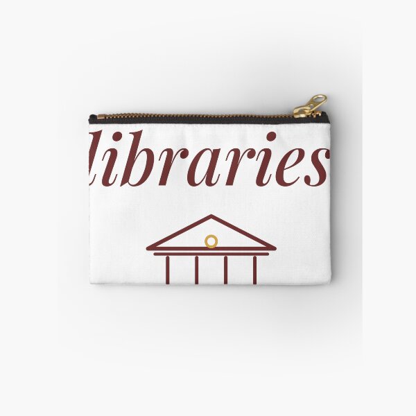 Item preview, Raised by Libraries Library Lover Typography designed and sold by QuietColumn.