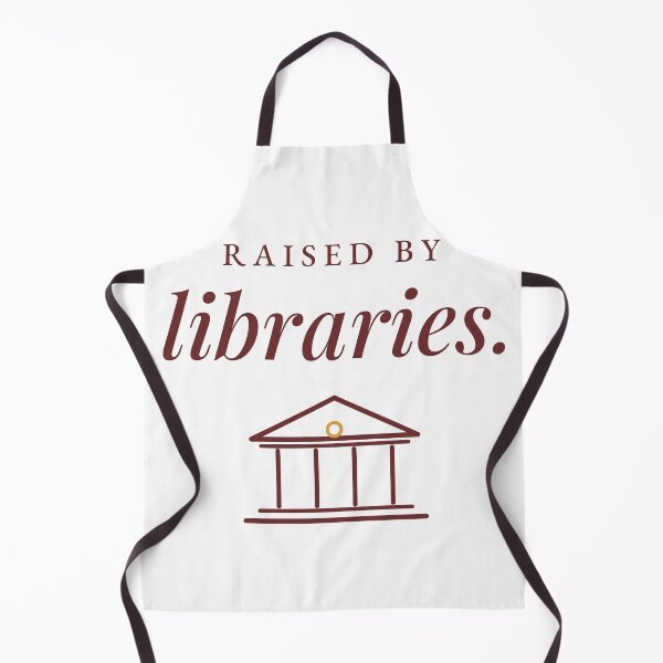 Item preview, Raised by Libraries Library Lover Typography designed and sold by QuietColumn.