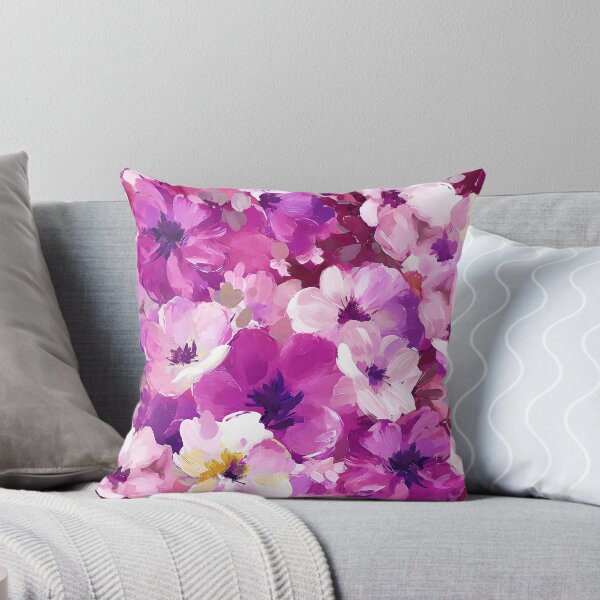 Item preview, Pink, Purple-Lilac, And Creamy Colors Floral Art designed and sold by DEC02.