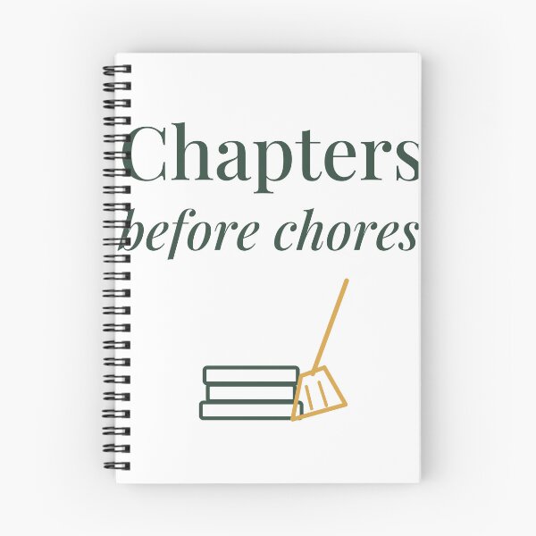 Item preview, Chapters Before Chores Funny Reading Priorities Design designed and sold by QuietColumn.