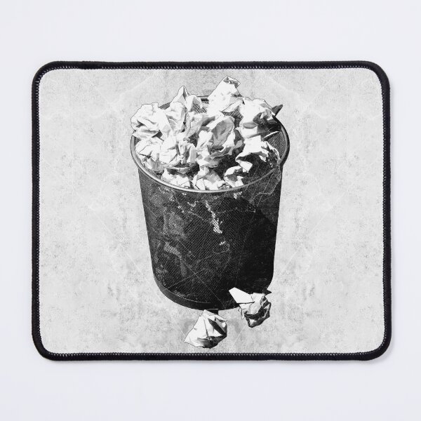 Item preview, Overflowing Wire Mesh Wastepaper Basket designed and sold by Ghoul Enterprises.