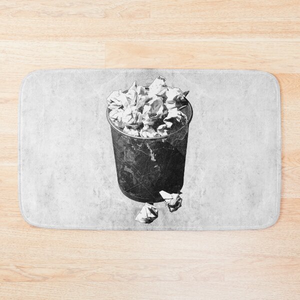 Item preview, Overflowing Wire Mesh Wastepaper Basket designed and sold by Ghoul Enterprises.