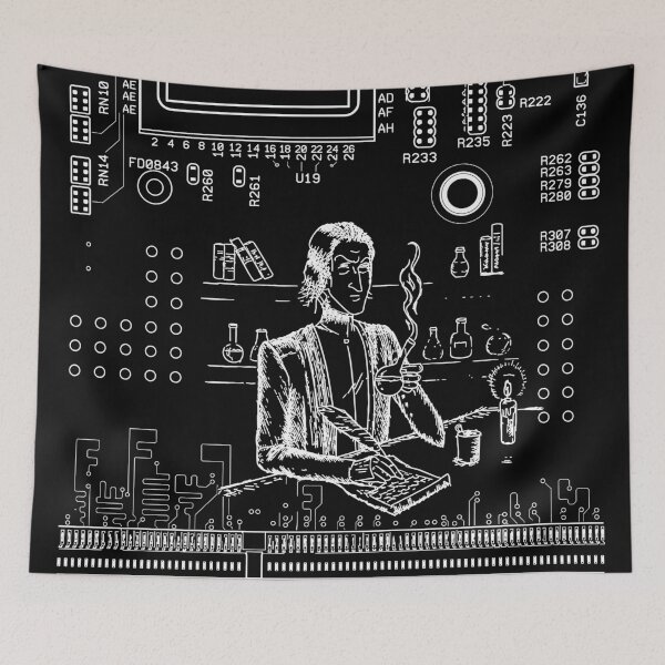 Item preview, Robert Boyle Silicon Doodles | PCB Art | Easter Eggs | Chemistry | Alchemy designed and sold by ScientiaAcLabor.