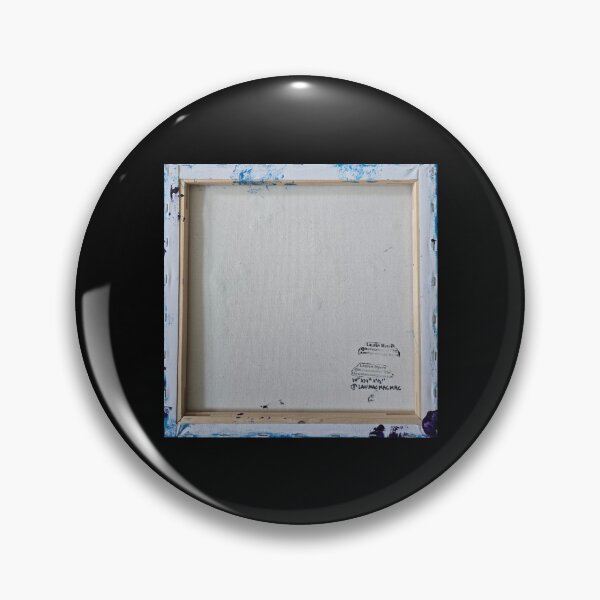 Item preview, The Back of a Canvas square stretched canvas designed and sold by LaurenMyersArtist.