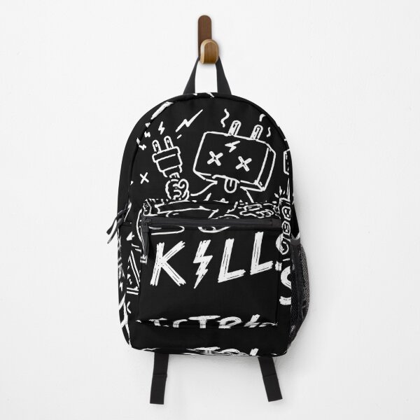 Item preview, Electricity Kills Hand Drawn Doodle Cartoon Sticker Graphic Tee designed and sold by Abidel.