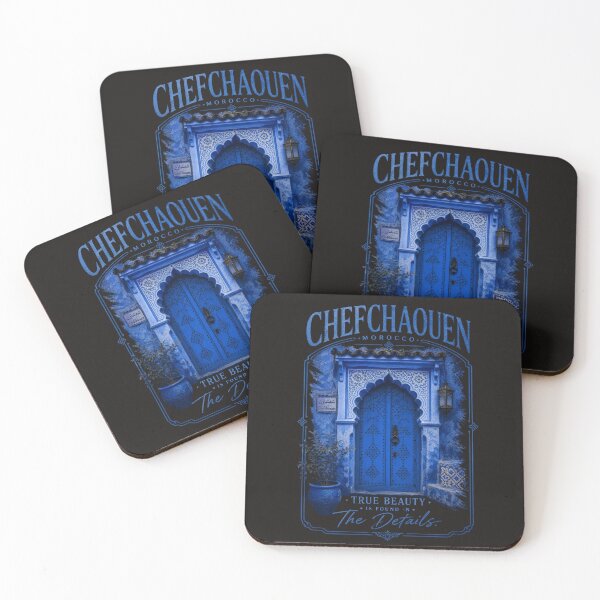 Item preview, Chefchaouen Blue Door Detail – True Beauty is Found in the Details – Moroccan Blue City Art designed and sold by bobscraze.