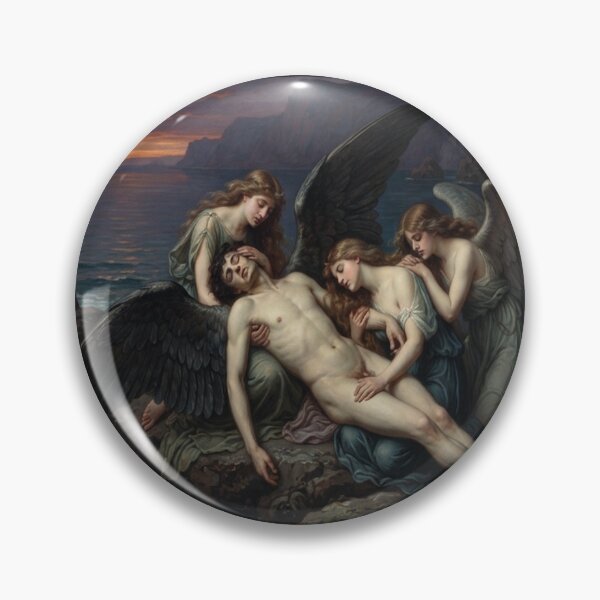 Item preview, The Lament for Icarus - Herbert James Draper designed and sold by vlahosfeari.