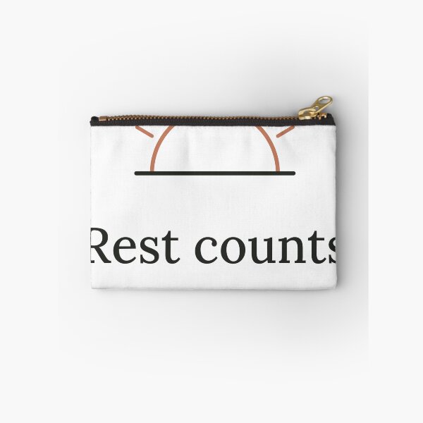 Item preview, Rest Counts as Progress Sunrise Self-Care Typography designed and sold by QuietColumn.