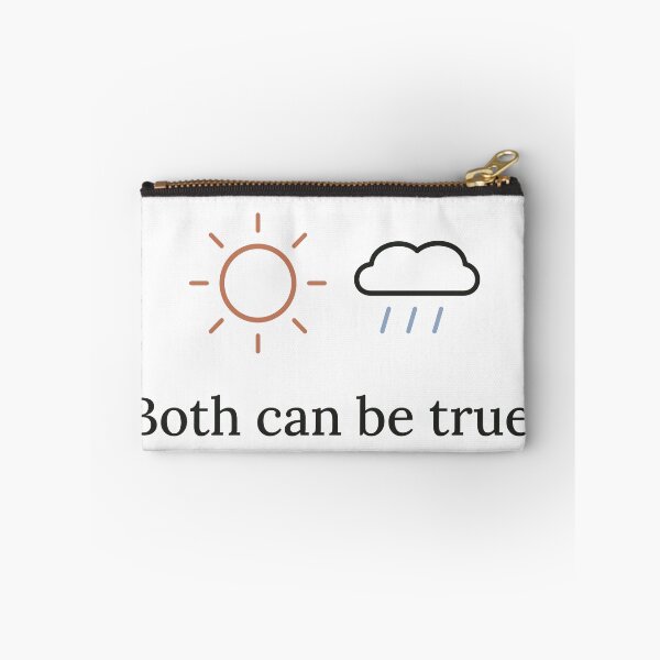 Item preview, Both Can Be True Sun and Rain Emotional Honesty Design designed and sold by QuietColumn.