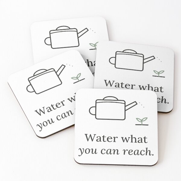 Item preview, Water What You Can Reach Gentle Boundaries Illustration designed and sold by QuietColumn.