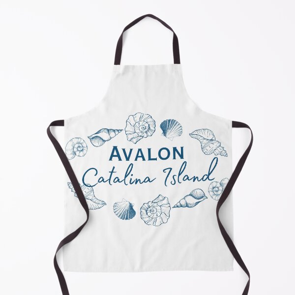 Item preview, Avalon Catalina California Seashell Circle Shirt | Coastal Beach Souvenir Tee | Ocean-Inspired California Apparel designed and sold by DonnaRaine.