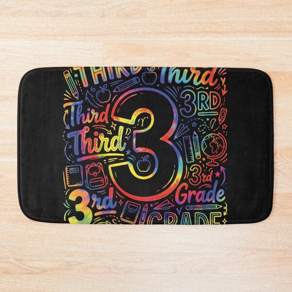 Item preview, 3rd Grade Typography Team Third Grade Teacher Back to School designed and sold by viectory.