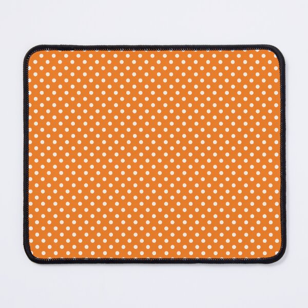 Item preview, Bright Orange and White Polka Dot Pattern designed and sold by zenjiinspired.