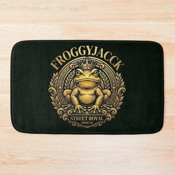 Item preview, FroggyJacck Street Royal Crowned Frog Crest designed and sold by FroggyJacck.