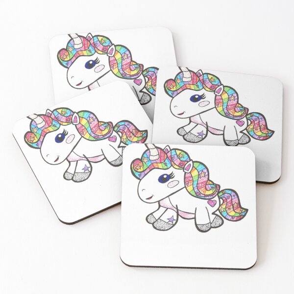 Item preview, Rainbow Unicorn designed and sold by mohmadhagodi.