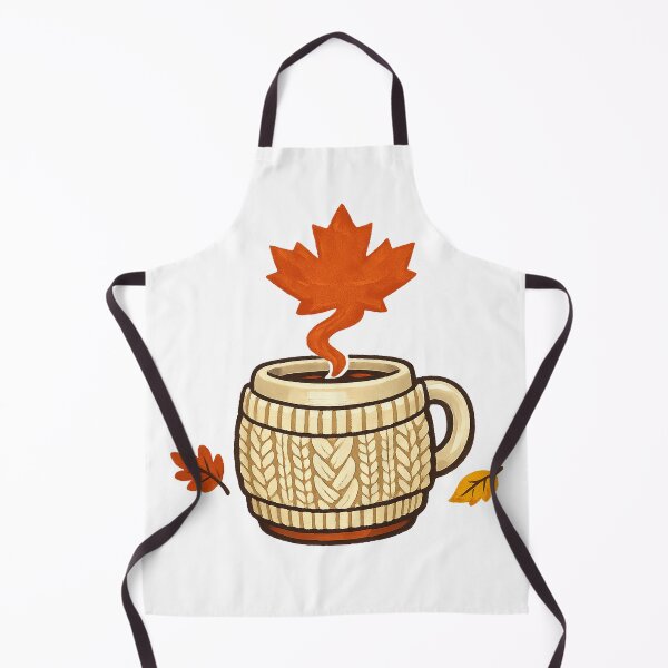 Item preview, Cozy Autumn Cocoa Cup with Maple Leaf Steam designed and sold by eignvalue.