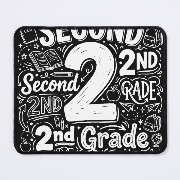 Item preview, Back To School First Day of School Typography Second Grade designed and sold by viectory.