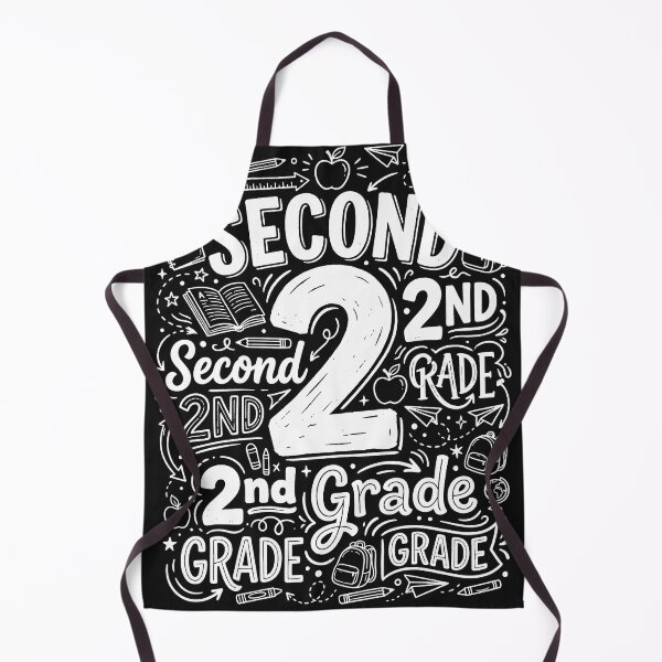 Item preview, Back To School First Day of School Typography Second Grade designed and sold by viectory.