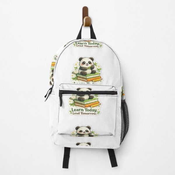 Item preview, Learn Today, Lead Tomorrow Sticker | Cute Panda Study Sticker | Student Motivation | Kawaii Book Lover Decal | Back to School Gift designed and sold by Ishratparween11.
