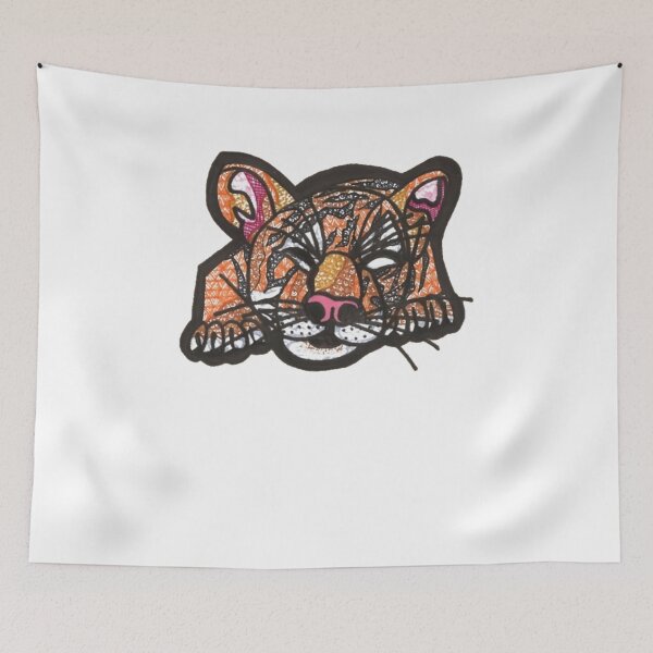 Item preview, Sleeping tiger cub designed and sold by mohmadhagodi.