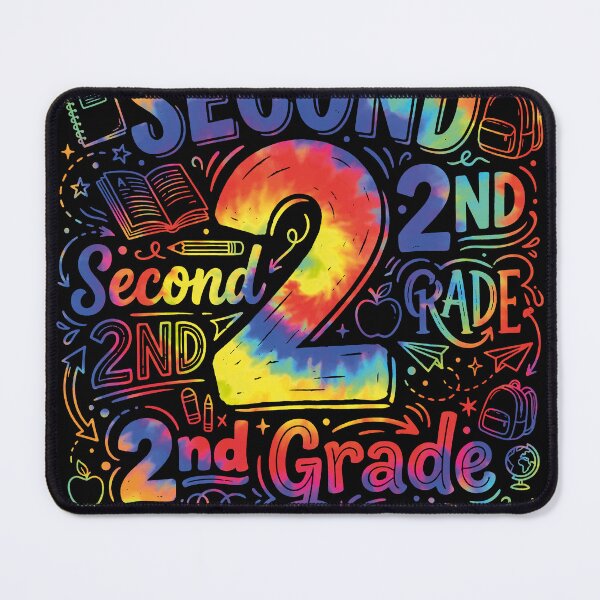 Item preview, Back To School First Day of School Typography Second Grade designed and sold by viectory.