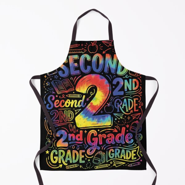 Item preview, Back To School First Day of School Typography Second Grade designed and sold by viectory.
