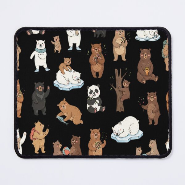 Item preview, Bears of the world pattern designed and sold by vlahosfeari.