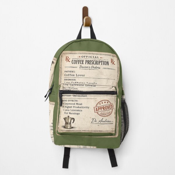 Item preview, Coffee Prescription Doctor's Orders Vintage Retro Funny Coffee Lover designed and sold by piketo.