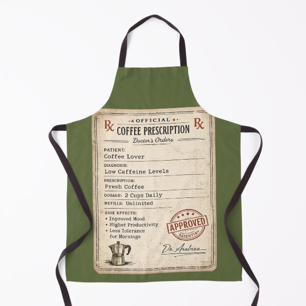 Item preview, Coffee Prescription Doctor's Orders Vintage Retro Funny Coffee Lover designed and sold by piketo.