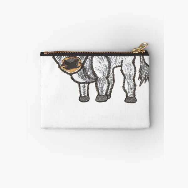 Item preview, Grey fluffy cow designed and sold by mohmadhagodi.